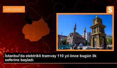 İstanbul’da 110 yıllık elektrikli tramvaylar hala toplu ulaşımı taşıyor