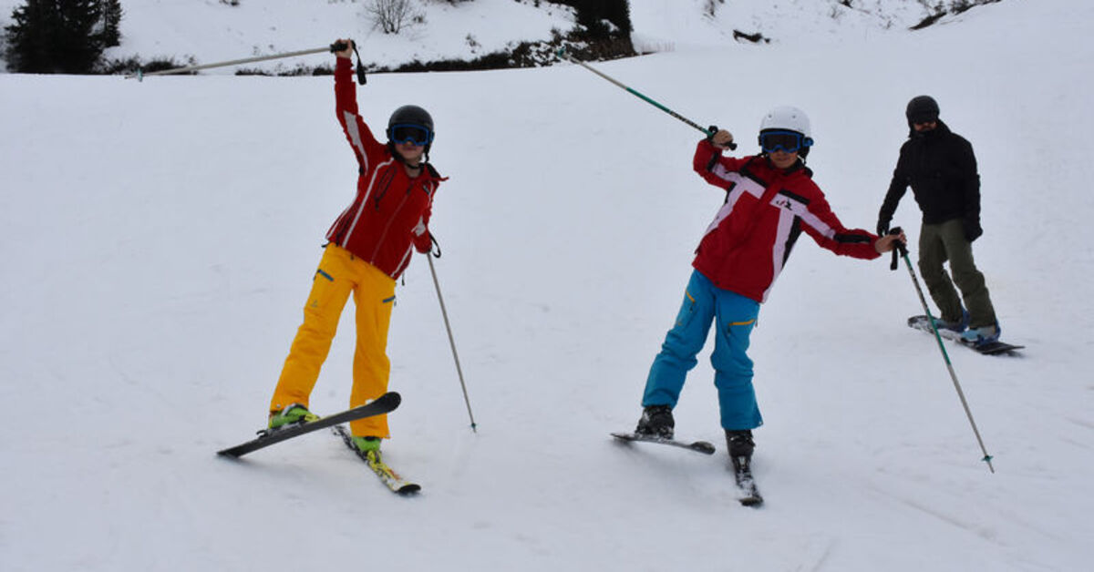 Denize en yakın kayak merkezinde ‘sömestir tatili’ yoğunluğu
