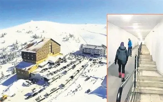 Yangın tüpüne, uyarı levhasına para yok, tünele var!