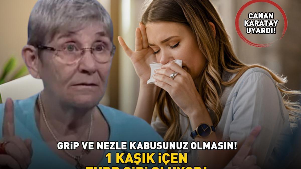 Canan Karatay uyardı! 1 kaşık içen turp gibi oluyor; grip, nezle ve soğuk algınlığı için birebir