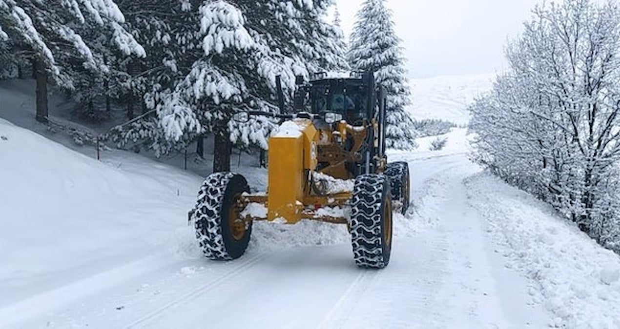 Kastamonu’da 218 köy yolu ulaşıma kapandı