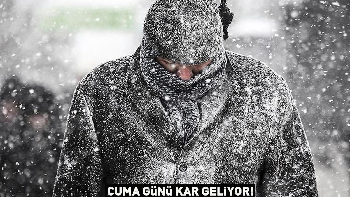 Dikkat! Tarih belli oldu… Meteoroloji duyurdu: Kar geri geliyor!